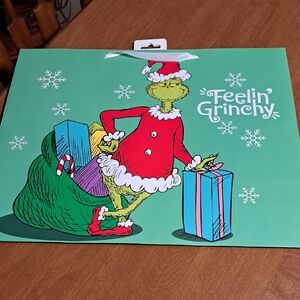 Feelin' Grinchy Gift Bag 13 X 16 X 7/ BUNDLE ONLY 2 OR MORE ITEMS